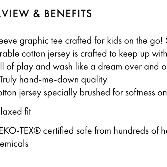 NWOT Hanna Andersson Unicorn Tee - Picture 5 of 5